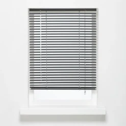 Aluminium Jaloezie Jade Antraciet 25mm 100x175 cm^ Jaloezieën