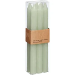 Dinerkaars Mint 6 Stuks^ Kaarsen & Theelichten