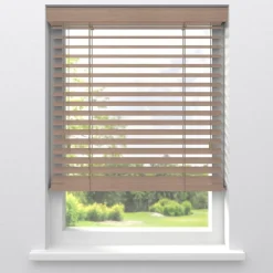 Fenstr Bamboe Jaloezie Wietze Beige 50mm^ Jaloezieën