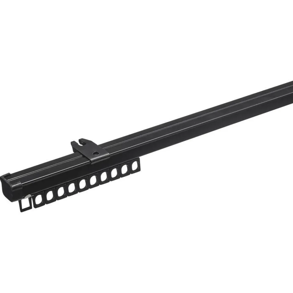 Gordijnrailset 250 cm Metaal^ Gordijnrails