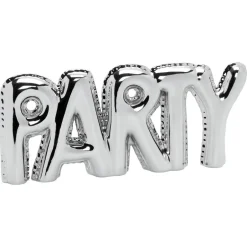 Object Party zilver^ Decoratie Beelden