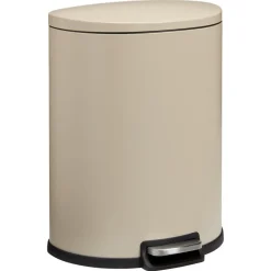 Pedaalemmer Flatback 50 Liter Zand^ Afvalbakken