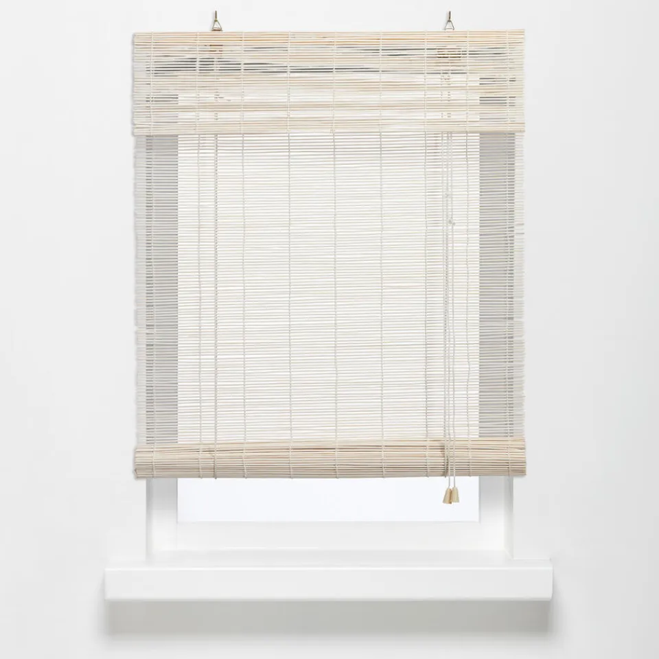 Rolgordijn Bamboe 80x220 cm^ Rolgordijnen