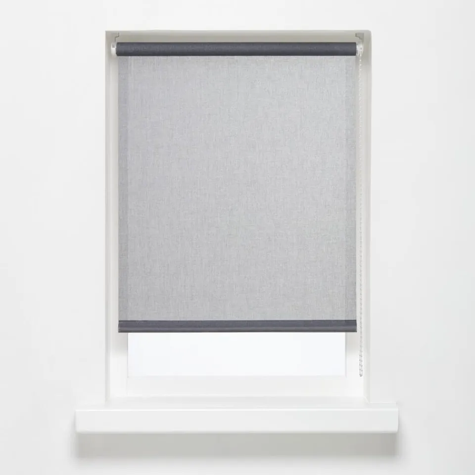 Rolgordijn Milou Antraciet 150x190 cm^ Rolgordijnen