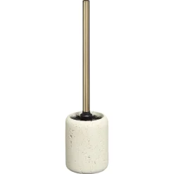 Toiletborstelhouder Tratine Zand/Brons^ Badkameraccessoires