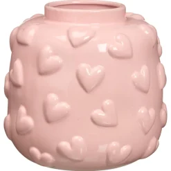 Vaas Hartjes Roze^ Vazen & Potten