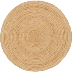 Vloerkleed Solis Naturel - Ø 100 cm^ Vloerkleden|Ronde Vloerkleden