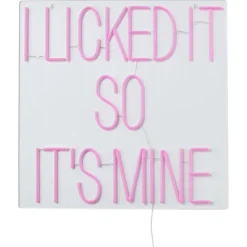 Wandlamp Neon Its Mine^ Wandlampen